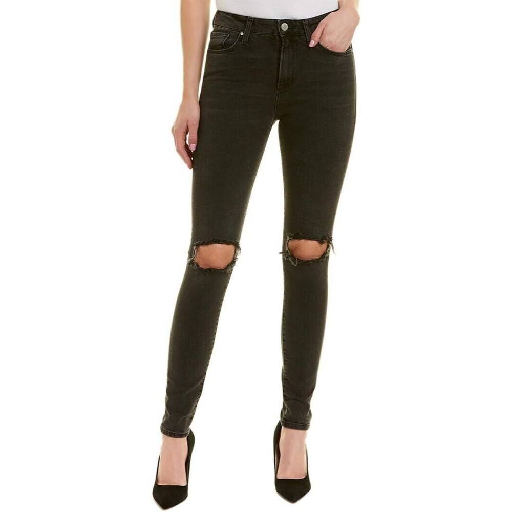 Mavi Lucy Super High Rise Super Skinny Vegan Distressed Jeans 27  NWT
